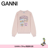 GANNI 卫衣 趣味黛丝漫画宽松休闲长袖 A1060057868 Disney