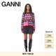 GANNI女装 蝴蝶logo羊毛混纺毛衣针织衫 K2123999