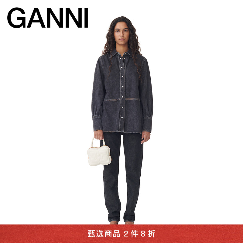 GANNI宽松时尚上衣衬衫