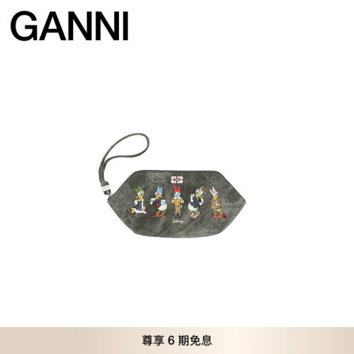 GANNI女包 迪士尼联名趣味黛丝时髦包包精致感手拿包 B3010214150