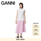 衬衫 GANNI女装 白色娃娃领棉府绸无袖 F4715151