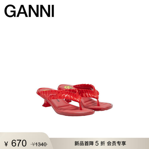 【新品首降】GANNI x Melissa联名 人字拖夏女鞋凉鞋 D1030016474