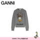毛衣针织衫 A1070151920 Disney 黛丝印花趣味长袖 GANNI