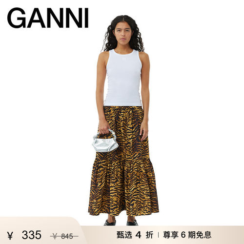 基本款简约无袖GANNI背心