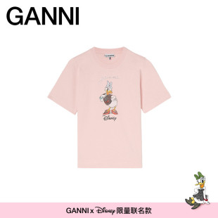黛丝印花趣味休闲短袖 Disney T恤上衣A1050103868 GANNI
