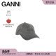 可调节鸭舌帽棒球帽 A5759099 黑色logo款 明星同款 GANNI女士