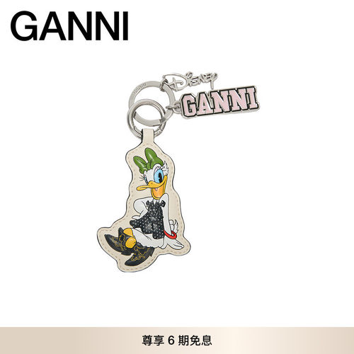 GANNI女士 迪士尼联名款黛丝趣味卡通百搭挂饰钥匙扣 B3010218135