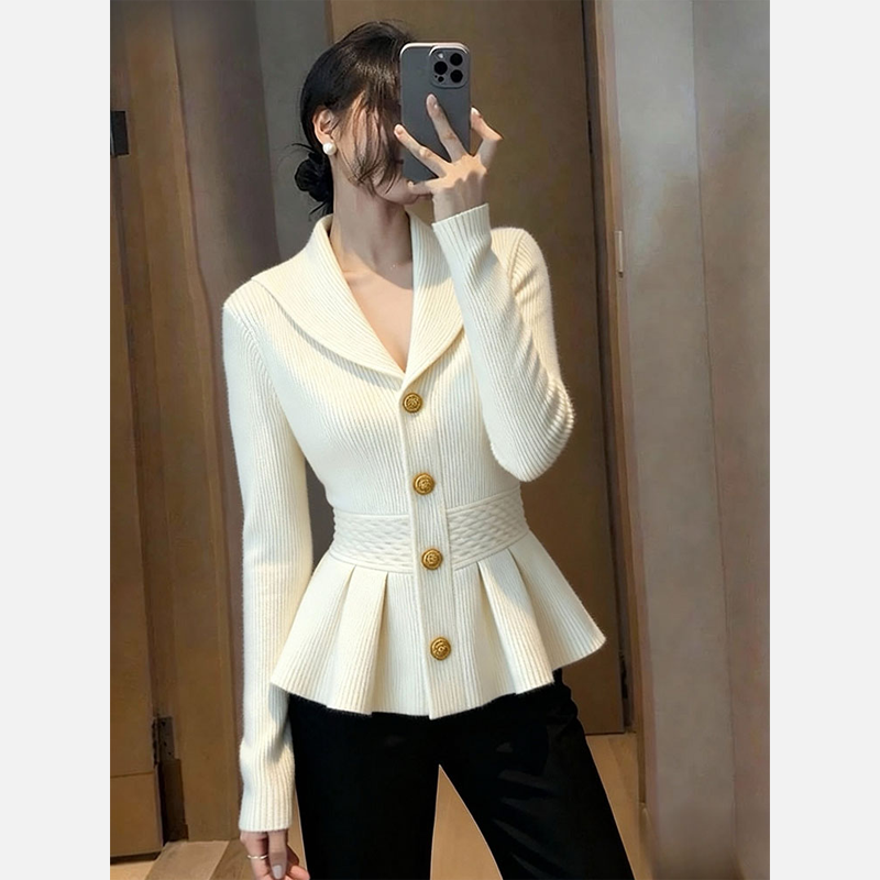 高端气质超好看小香风毛衣