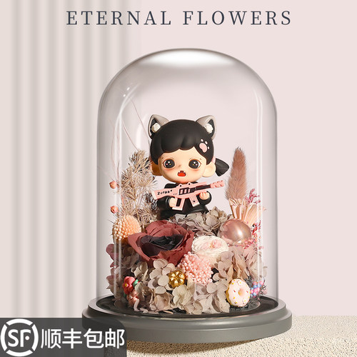 Zorra四代 我是大BOSS系列正版公仔永生花精美摆件盲盒潮玩手办女
