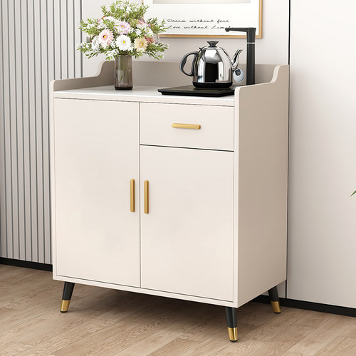 餐柜靠墙一体客厅家用茶吧机柜子现代简约厨房收纳柜岩板茶水柜