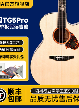 TYMA泰玛吉他TG5Pro雀影/TD10/TD12/TG18单板初学款民谣吉他全单