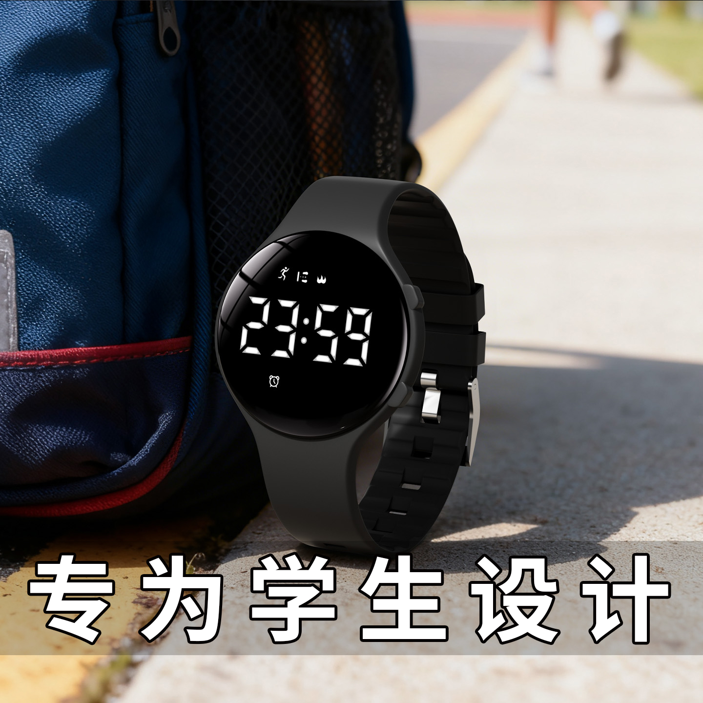 男款电子手表儿童男孩初中小学生