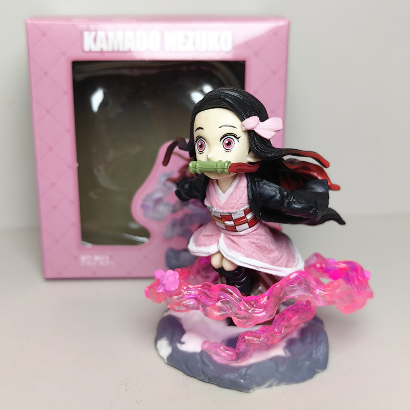 鬼灭之刃 G5系列我妻善逸  炭治郎 伊之助 祢豆子蝴蝶忍手办模型