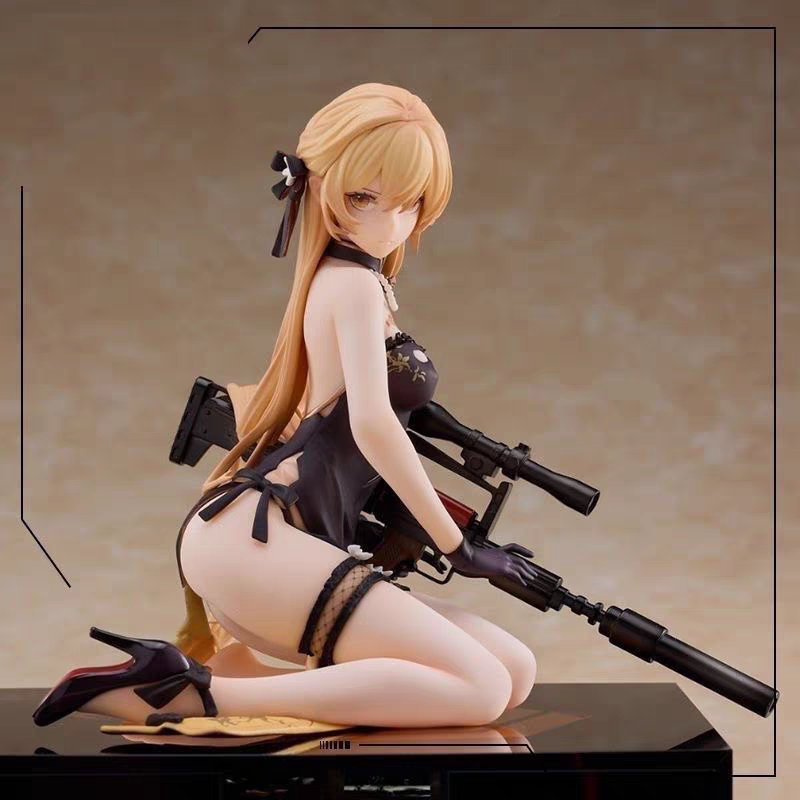 少女前线14重创紫雨心手办二次元动漫美少女模型桌面机箱摆件