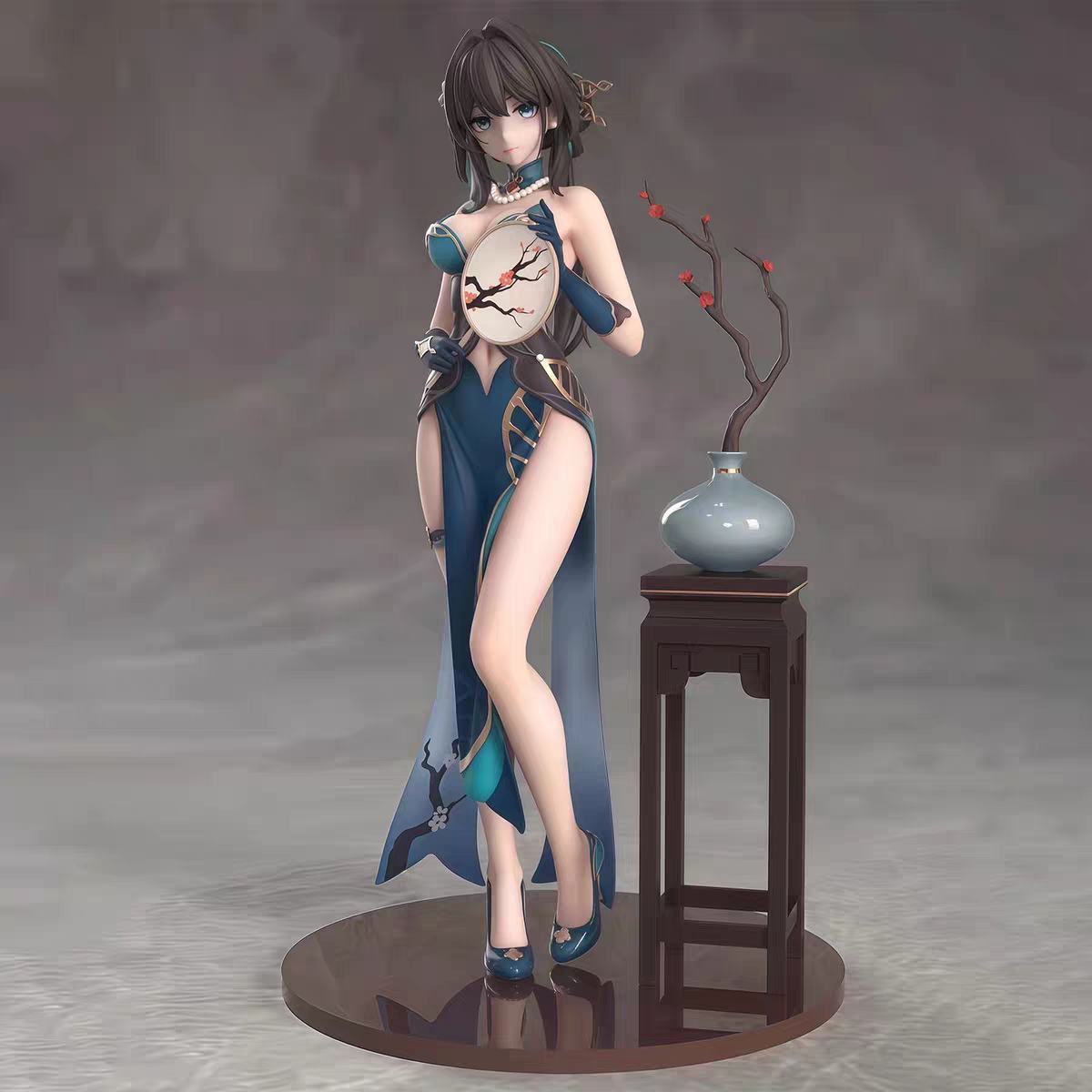 【现货秒发】崩坏星穹铁道旗袍阮梅手办二次元美少女机箱桌面摆件