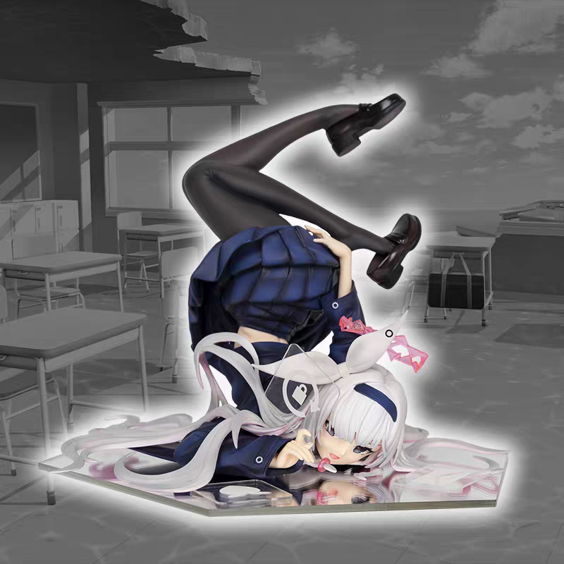 UP普拉娜旋转锁定手办可爱动漫制服美少女优质版二次元GK模型摆件