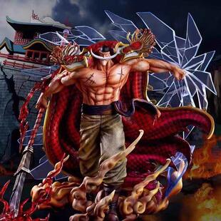 海贼王动漫手办白胡子青雉黄猿卡普娜美赤犬盲盒玩具摆件生日礼物