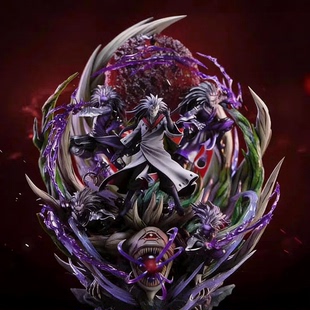 火影忍者手办六道斑九尾鸣人卡卡西晓组织佩恩小楠动漫盲盒GK摆件