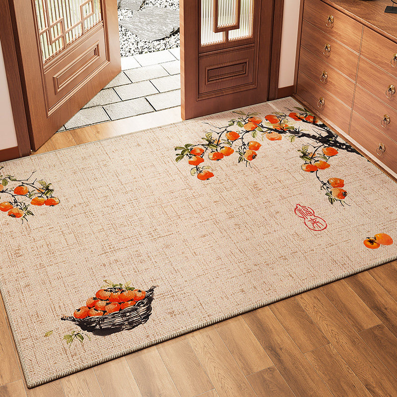 中式入户门地垫进门口室内家用防水防滑玄关脚垫子定制地毯门垫,居家布艺,入户地垫,淘宝优惠券,粉丝福利购,淘宝优惠卷