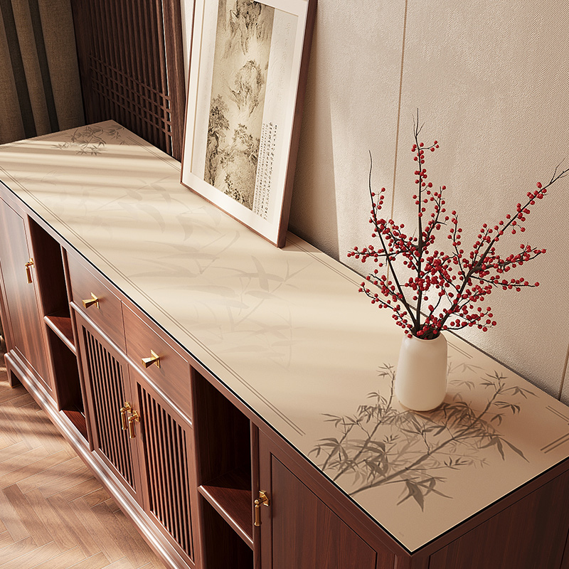 桌布餐边柜电视柜桌面保护垫硅藻