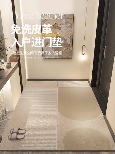 高级家庭入口Pvc耐污入口门地垫可洗可擦防滑现代简单地毯