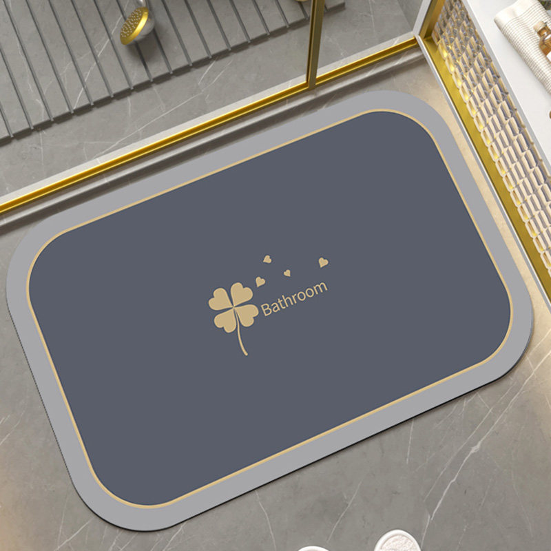 浴室地垫硅藻泥吸水速干软垫防滑防摔门垫卫生间脚垫淋浴间进门垫,居家布艺,家用脚垫,淘宝优惠券,粉丝福利购,淘宝优惠卷