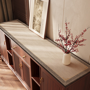 中式电视柜桌垫玄关柜鞋柜硅藻泥吸水速干台面餐边柜桌面保护垫