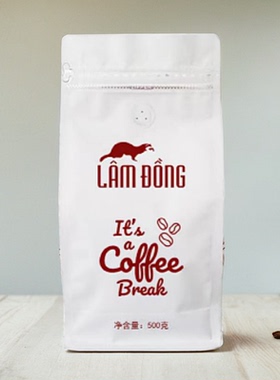 越南LAM DONG 麝香貂猫纯滴漏挂耳黑咖啡粉 研磨苦咖啡猫屎味咖啡