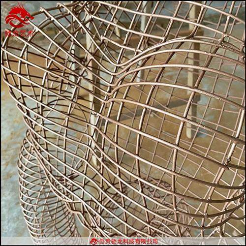 抽象艺术人物丝雕镂空编织网格铁丝雕塑定制室外防水不锈钢丝美陈,基础建材,砂岩雕刻,淘宝优惠券,粉丝福利购,淘宝优惠卷