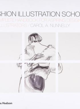 现货 Fashion Illustration School: A Complete Handbook for Aspiring Designers and Illustrators 时尚插画学校