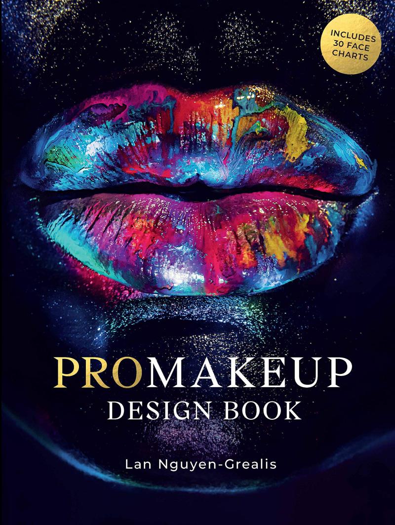 现货 ProMakeup Design Book: Includes 30 Face Charts 化妆设计用书:舞台特效化妆指南
