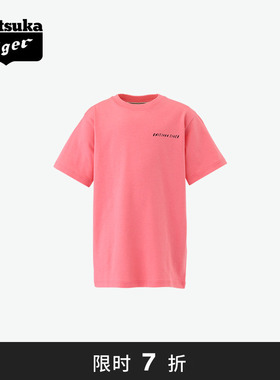 Onitsuka Tiger鬼塚虎KIDS GRAPHIC TEE夏卡通儿童短袖T恤