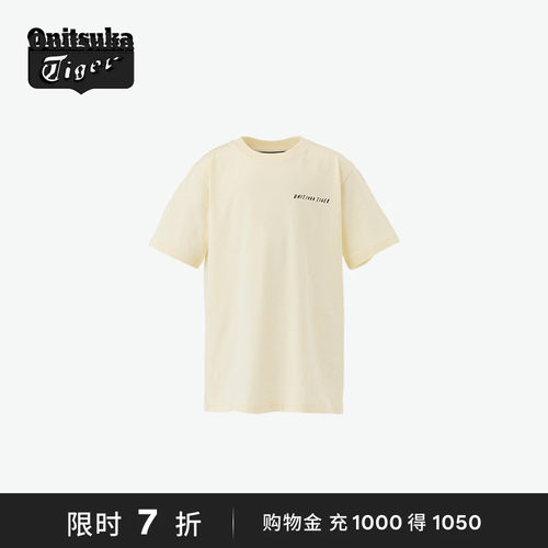 OnitsukaTiger卡通休闲短袖潮流