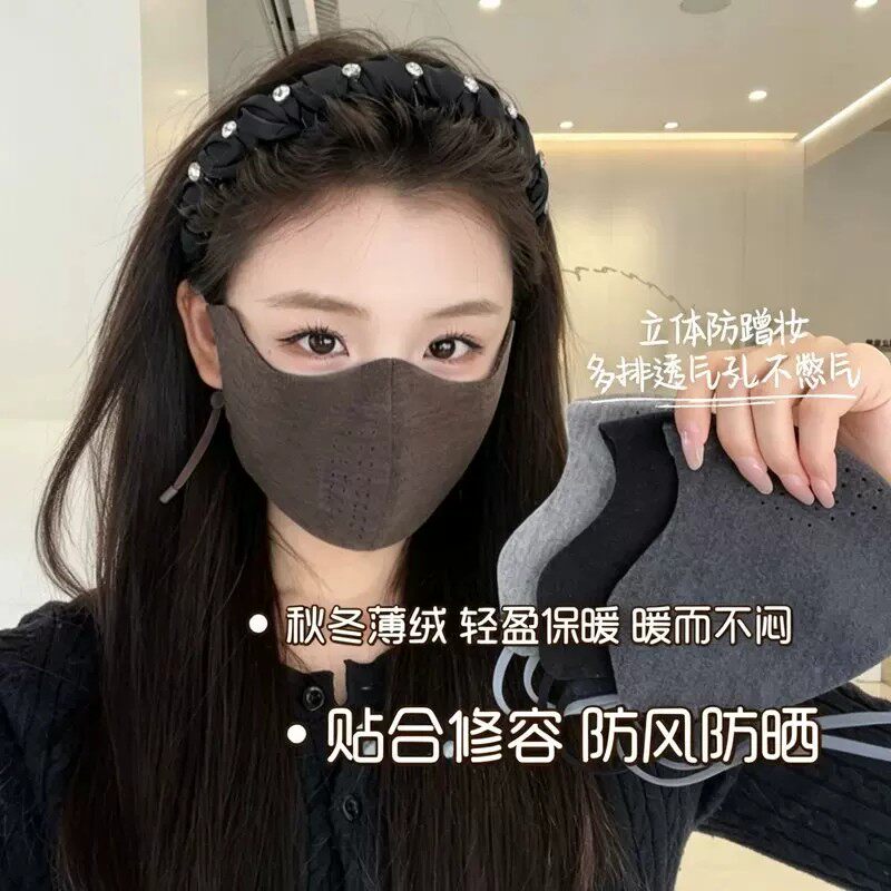 秋冬新款保暖防风透气骑行面罩