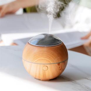 山景香薰机迷你usb桌面扩香机七彩氛围灯家用床头空气净化器 新品