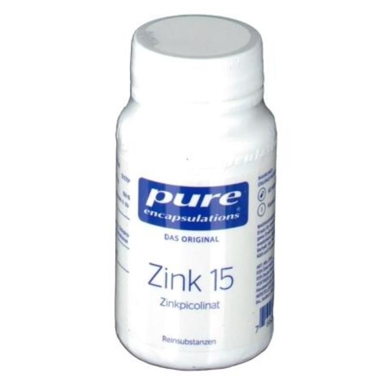 PURE ENCAPSULATIONS 锌 15 吡啶甲酸锌胶囊 60粒