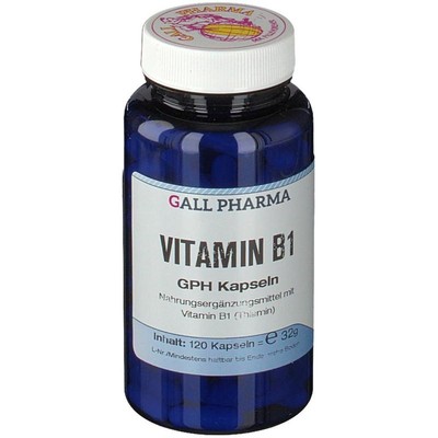 GALL PHARMA维生素B1胶囊GPH 提供日常所需营养120粒
