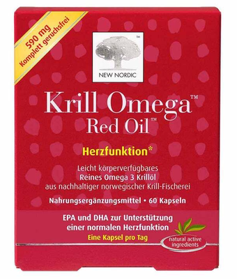 KRILL OMEGA鱼油DHA磷虾胶囊60粒