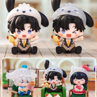 森罗万象三丽鸥家族时光代理人盲盒甜趣时光mini系列潮玩摆件礼物