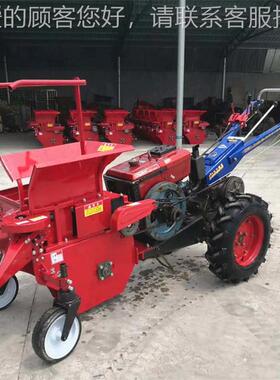 用玉收获机 家农用手扶柴油米单行玉收获机 掰玉米米棒子PXR机器