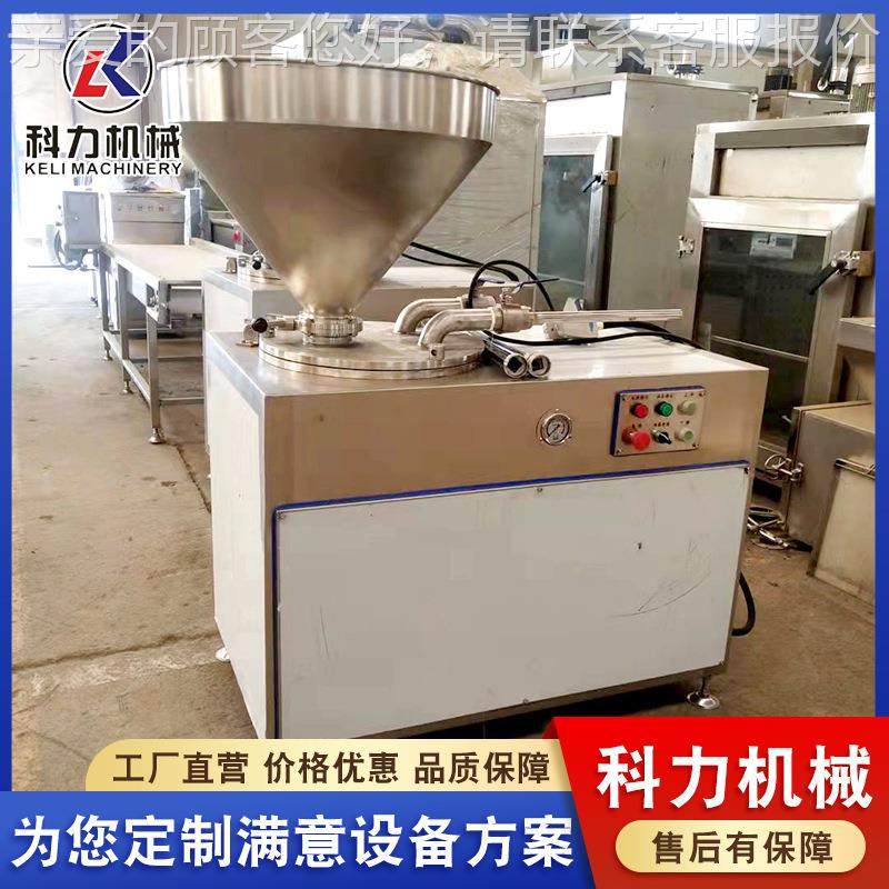 风味压香肠肠红自动灌肠设备 肠液烤灌肠机 ETV不锈钢液压灌肠机