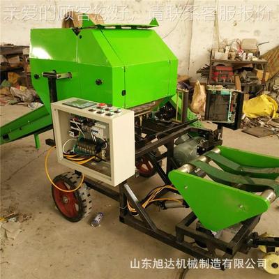铡草揉搓机自己掌握调铡节UGA磨盘动粗 细自进料草揉搓机大型青贮
