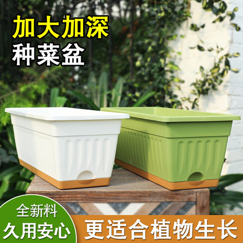 【加大加深】透气悬挂式拼色菜盆