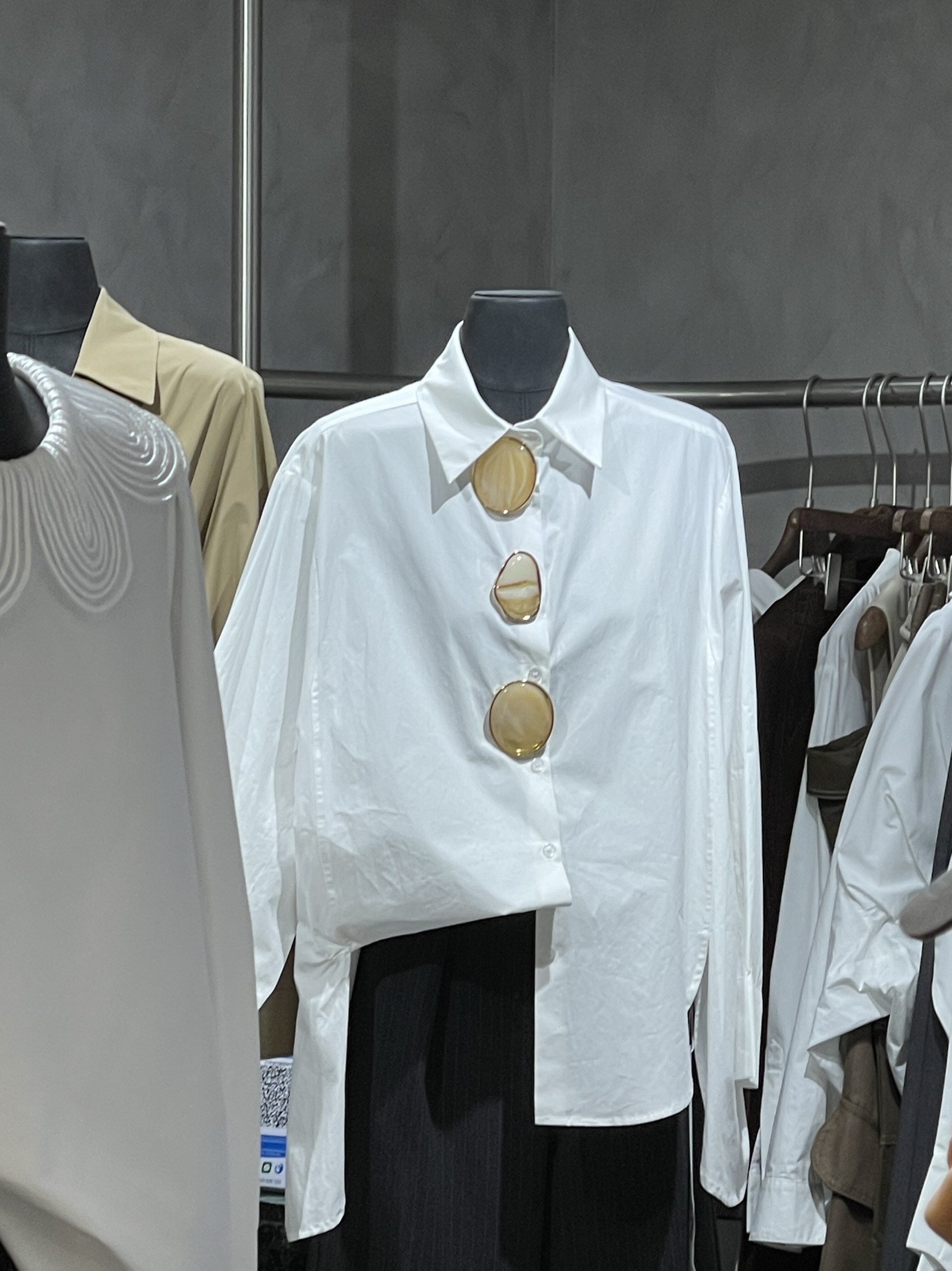 26年春季新款韩系ins高级感个性设计感大扣子宽松遮肉衬衫开衫女,女装/女士精品,衬衫,淘宝优惠券,粉丝福利购,淘宝优惠卷