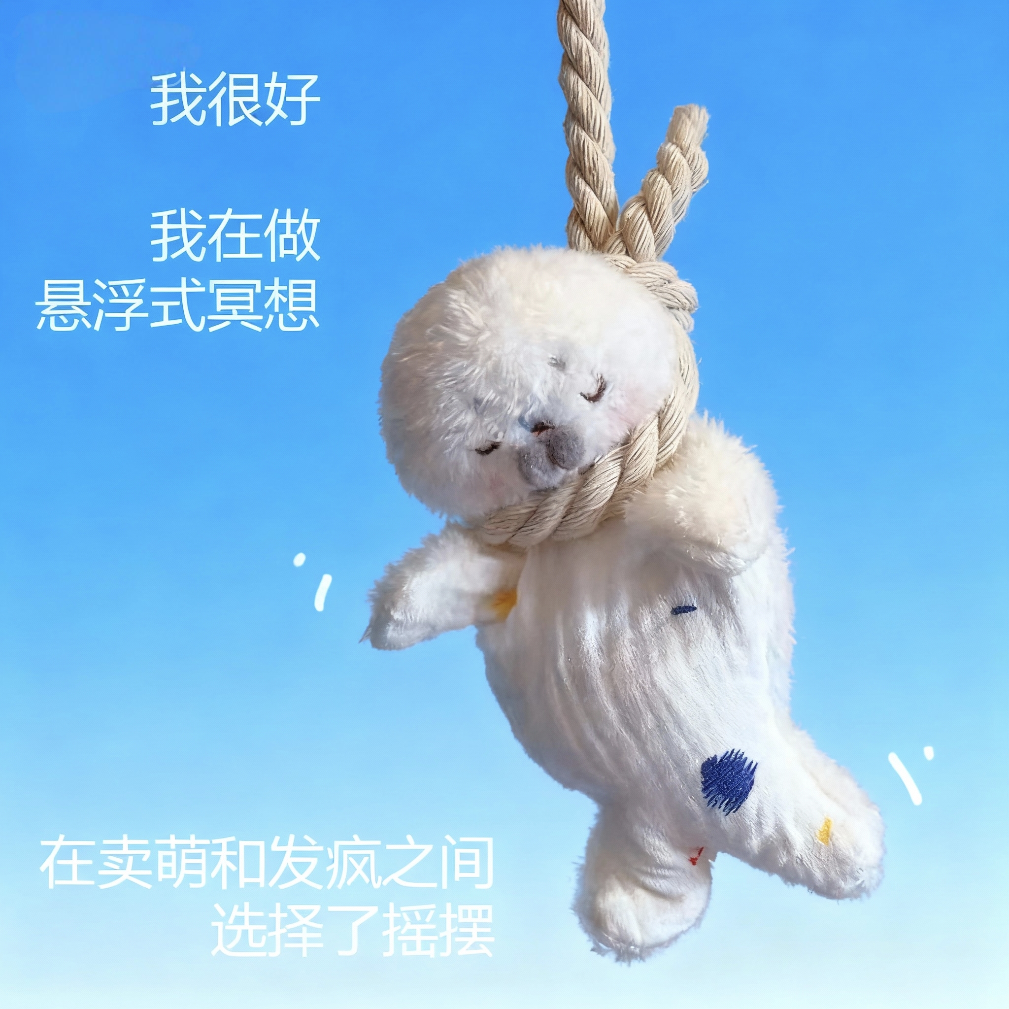 网红安抚豆袋玩偶公仔毛绒挂件2025火爆玩具女孩生日礼物diy手工6