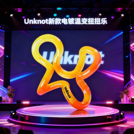 正版tangle扭扭乐平替同款adhd玩具温变静音tango正品解压神器女