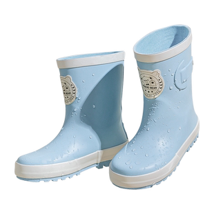 儿童雨鞋雨靴水鞋男孩男童女童小学生小孩宝宝中大童雨衣套装防滑