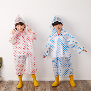 一次性雨衣儿童男童女童女大童大码加厚带鞋套旅游演唱会代驾便携