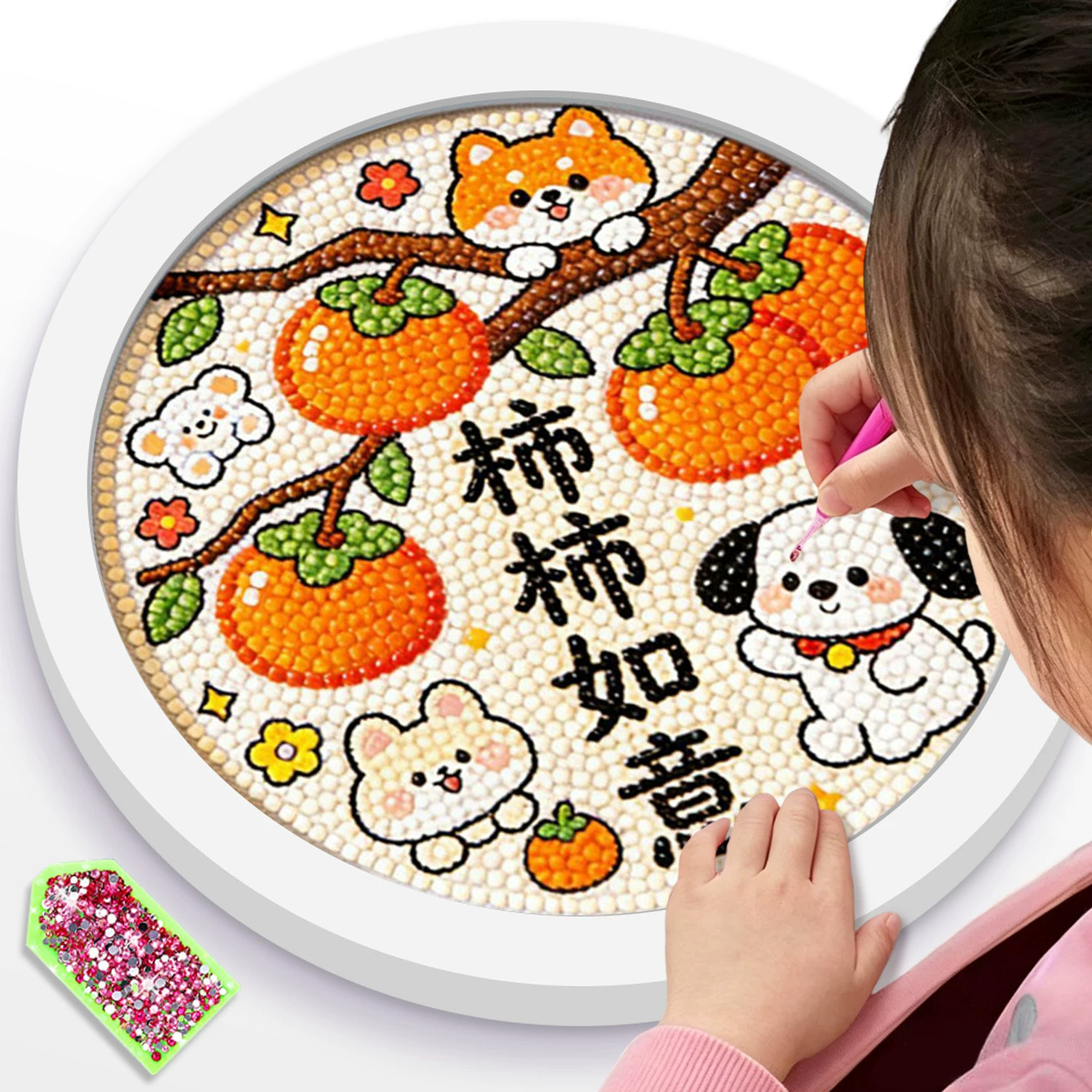 儿童钻石贴画2026新款手工diy水图片