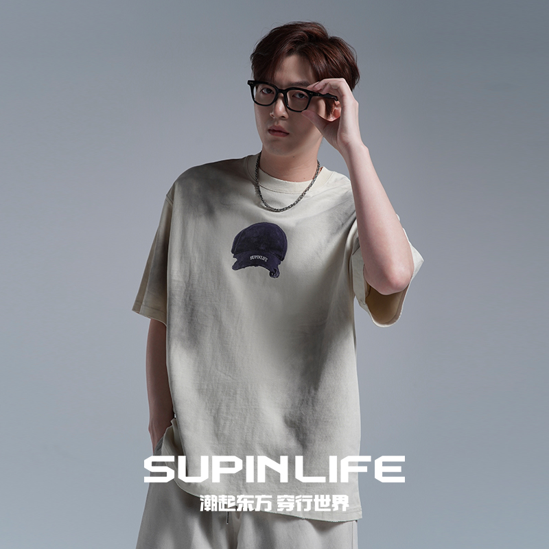 【SUPIN LIFE】25年新款T恤SPADT435013AM-SPADT435013AM1